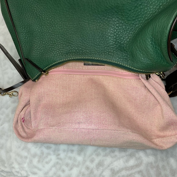 Dooney & Bourke Pebbled Leather Hobo Shoulder Bag - Picture 12 of 15